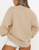 Women's Long Sleeve Sweatshirt Casual Oversized Pullover Hoodies Fall Tops