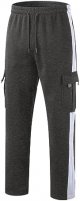 Men's Rope Loosening Waist Solid Color Pocket Trousers Loose Sports Trousers Sippers for Toddlers