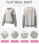 Womens Sweatshirt Casual Long Sleeve Pullover Sweatshirts Fall Fashion Clothes