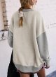 Womens Sweatshirt Casual Long Sleeve Pullover Sweatshirts Fall Fashion Clothes