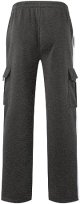 Men's Rope Loosening Waist Solid Color Pocket Trousers Loose Sports Trousers Sippers for Toddlers