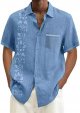 Men's Floral Shirts Button Down Tropical Holiday Beach Shirts Under Vest Shirts
